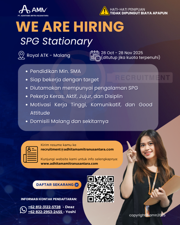SPG Reguler - Stationery
