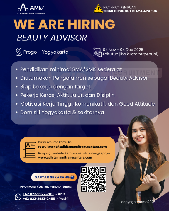 Beauty Advisor (BA)