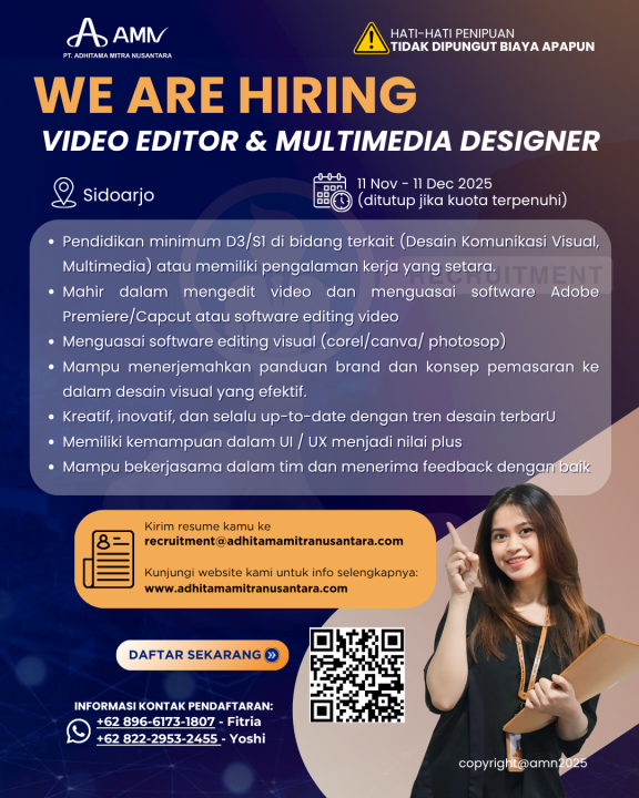 VIDEO EDITOR & MULTIMEDIA DESIGNER