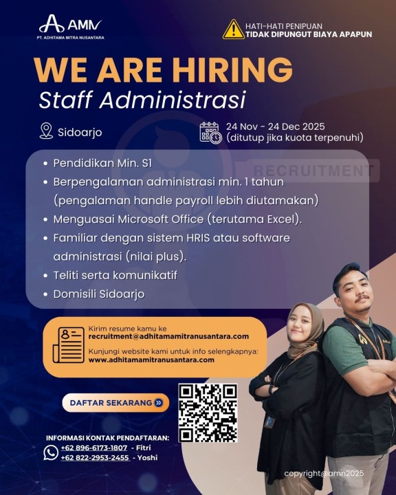 Staff Administrasi