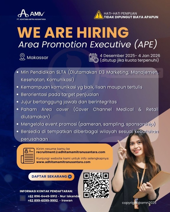 Area Promotion Executive