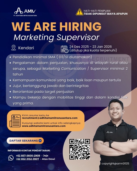 Marketing Supervisor