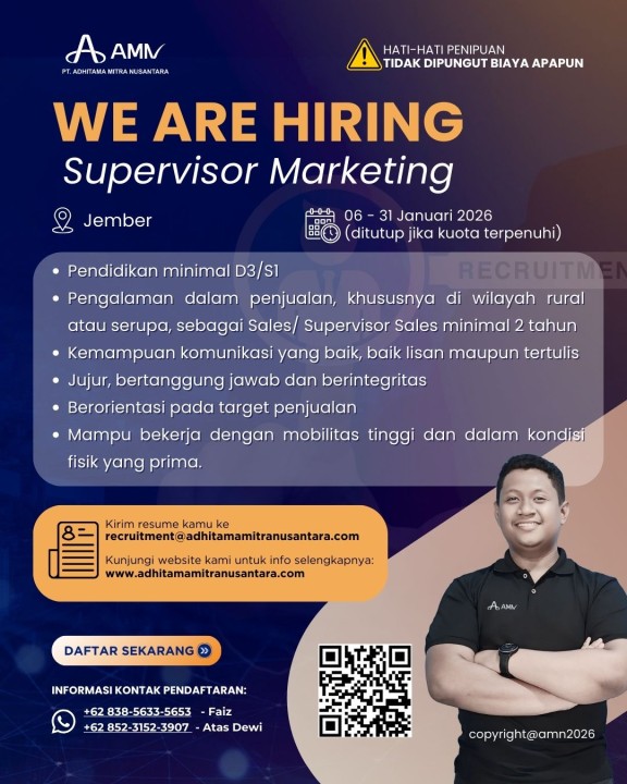 Supervisor Marketing