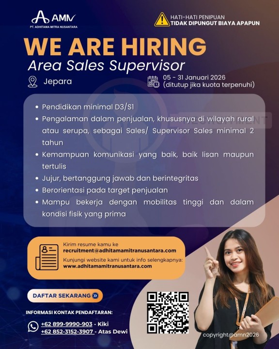 Area Sales Supervisor