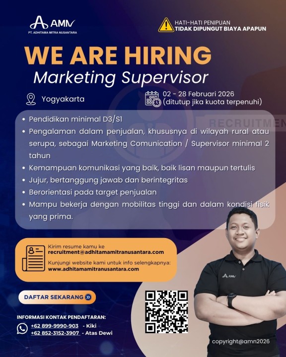 Marketing Supervisor