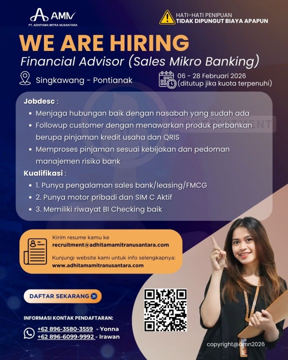 Financial Advisor (Sales Mikro Banking)