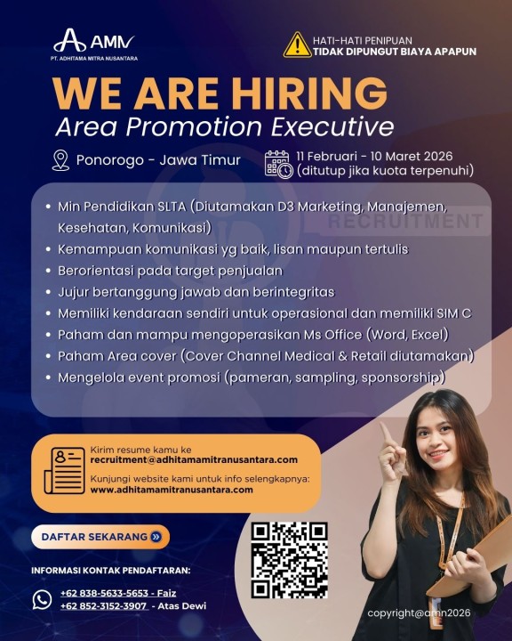 Area Promotion Executive
