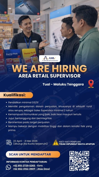 Area Sales Supervisor